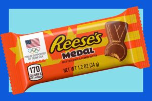 Reese’s Debuts a New Olympic Medal Shape